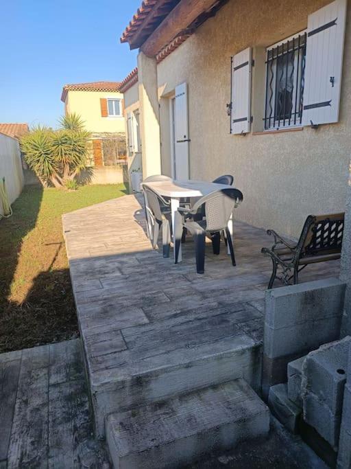 Belle Villa De 90M2 Au Calme Avec Jardin Et Parking A 10 Mn De La Mer En Voiture フォス・シュル・メール エクステリア 写真
